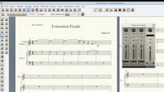 Finale Tuto1e  Travailler le texte de votre partition et manipulations des instruments [upl. by Adeys]