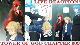 This is Huge  Tower of God Chapter 603 Season 3 Episode 186 Live Reaction [upl. by Lebisor]