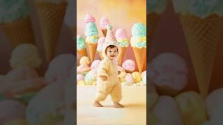 Babys Sweetest Fusion with Ice Cream [upl. by Beera]