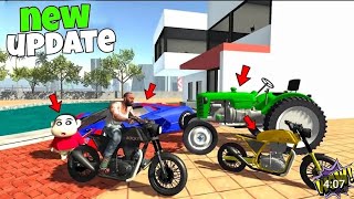 K G F rocky bike cheat code amp tractor cheat code in Indian bike driving 3d amp top 5 myth busting [upl. by Anait]