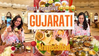 Is the most expensive GUJARATI THALI in Ahmedabad worth it AGASHIYE House of MG AhmedabadFood [upl. by Averell]