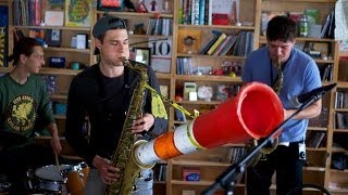 Moon Hooch NPR Music Tiny Desk Concert [upl. by Stevena]