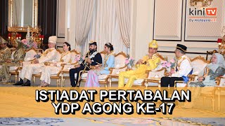 RajaRaja Melayu berangkat tiba ke Istiadat Pertabalan Yang DiPertuan Agong [upl. by Hermia]