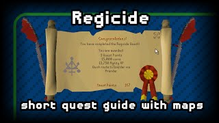 07RS  Regicide  Short quest guide with maps [upl. by Bartlett]