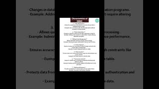 Key Characteristics of DBMS  Features of Database Management Systems Explained [upl. by Ydoj164]