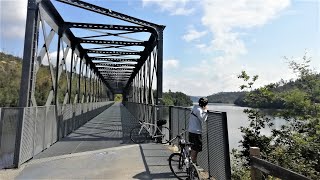 Cycling in Ecopista do Dão  A Paradise for Cyclists in Portugal [upl. by Kcirad]