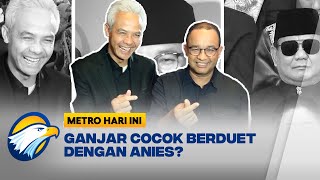 Anies Baswedan Tanggapi Wacana Duet Ganjar amp Anies [upl. by Sirovaj]