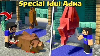 Kurban Sapi Limousin dan Unta 1 ton dengan Addon di MCPE [upl. by Alah]