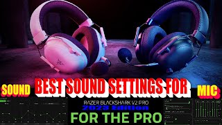 The BEST Razer Blackshark v2 2023 Sound Settings [upl. by Ronnie485]