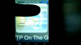 How to connect to your FTP Server using iPhone App quotFTP On The Goquot [upl. by Spense]