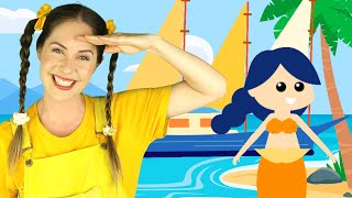 A Sailor Went to Sea Sea Sea  Action Song for Kids  Jiggle Jam [upl. by Aloysia]