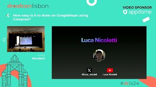 My Droidcon Lisbon 2024 speech recording android googlemaps [upl. by Oramug756]