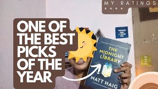 The Midnight Library bookreview Matt Haig books booktube book booklover [upl. by Artemed557]