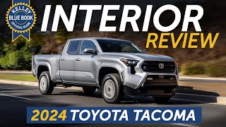 2024 Toyota Tacoma  Interior Review [upl. by Inaliel]