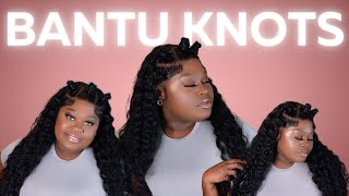 I Tried Bantu Knots And They Actually Looked Good [upl. by Hathcock790]