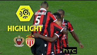 OGC Nice  AS Monaco 40  Highlights  OGCN  ASM  201617 [upl. by Ahsiened]