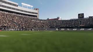 EA Sports College Football 25 Univ of Colorado Football Folsom Field Spin Around [upl. by Nylyrehc]