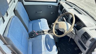 1999 MITSUBISHI MINICAB GDU62T  4WD  KEI TRUCK  JDM  DRIVING VIDEO [upl. by Lief]