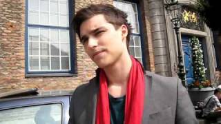 Sweden 2011 Interview with Eric Saade and Popular slow [upl. by Einegue145]