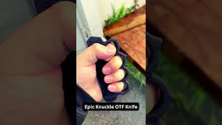 Epic Knuckle OTF Knife – The Ultimate Tactical Tool [upl. by Chadd]