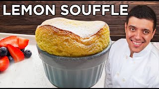 How to Make Lemon Souffle Recipe  by Auguste Escoffiers Technique [upl. by Koser629]