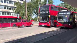 Uncommon Sullivan Buses ADL E400 MMC at Cockfosters In Route 298 AW17SUL [upl. by Infeld]