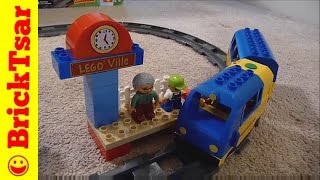 LEGO Duplo 5608 Train Starter Set  Battery operated passenger train [upl. by Yenittirb]