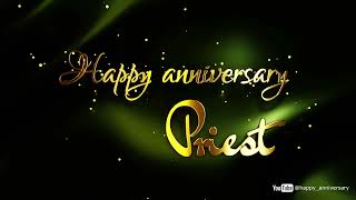 Priest  Happy Anniversary Song  Happy Anniversary To You  Happy Anniversary Day [upl. by Sivie]