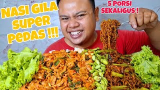 GAGAL DIETT ‼️MUKBANG NASI GILA SUPER PEDAS DAN MIE GORENG PEDAS 🤤😭 [upl. by Anahcar]