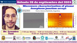 Microwave characterization of planar Josephson junction arrays [upl. by Goeselt399]