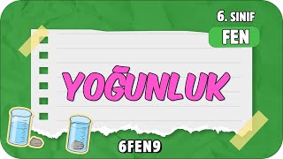 Yoğunluk 📗 tonguçCUP 2Sezon  6FEN9 2024 [upl. by Darnall680]