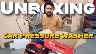 Unboxing New Car Pressure Washer  Every Car lover’s must have  Car Accessories [upl. by Adnak]