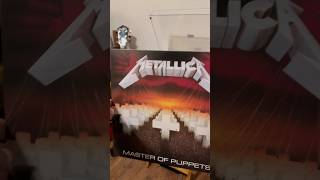 Metallica Master of Puppets day 17 vinyl musicformat metal metallica rock [upl. by Hadden692]