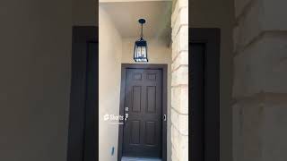 Blakeley Large Exterior Light by Home Decorators Collection Installed exteriorlighting [upl. by Mandal]