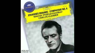 Brahms Symphony 4  Carlos Kleiber  VPO audio [upl. by Ellertal]