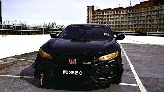 Black Civic fc genting touge shooting [upl. by Aihsyn]