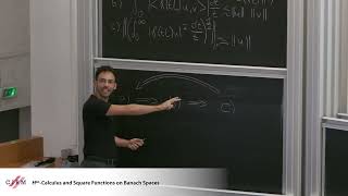 Project cyan H\inftycalculus and square functions on Banach spaces [upl. by Ecinrahs]