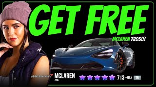 CSR2 MCLAREN 720S FREE  CSR2 GET SHOWDOWN CARS FOR FREE  CSR2 GLITCH [upl. by Suoirtemed]