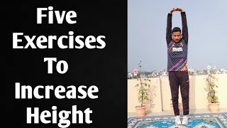 5 exercises to increase height [upl. by Roddie284]