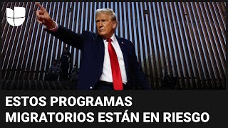 Victoria de Trump amenaza varios programas migratorios te contamos cuáles y qué se puede esperar [upl. by Evin744]