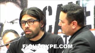 CANELO ALVAREZ VS ALFREDO ANGULO PRESS CONFERENCE HIGHLIGHTS [upl. by Ariahay]