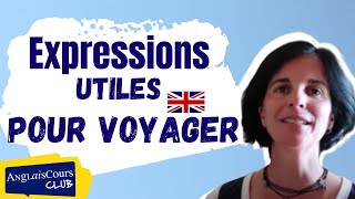 Les expressions utiles pour VOYAGER en anglais [upl. by Lorie857]