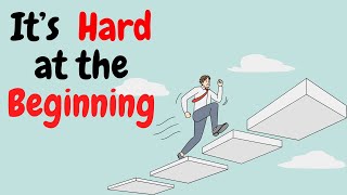 Why is it always hard at the beginning  Podcast For Beginners  Learn English With Podcast [upl. by Anna-Diana]