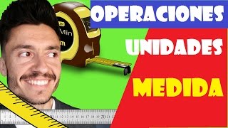 Operaciones con medidas de longitud la resta [upl. by Jedediah]