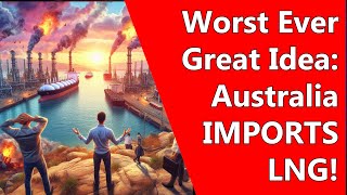 Worst Ever Great Idea Australia IMPORTS LNG [upl. by Nela33]