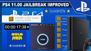 PS4 1100 Jailbreak in 17 Seconds  Jailbreak improved  PPPwn Lite v37 [upl. by Atsirtal]