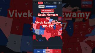 2028 Election Gavin Newsom VS Vivek Ramaswamy vivek gavinnewsom usa election shorts [upl. by Walcott]