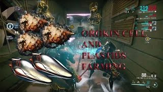 WARFRAME Best OROKIN CELL And PLASTIDS Farming Method [upl. by Llenrod]