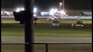 Chase Weimer 10424 IMCA Sport Mod B Main Cedar County Raceway [upl. by Eibo]