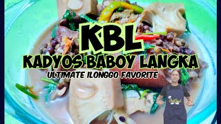 KBL KADYOS BABOY AT LANGKA RECIPE  ULTIMATE ILONGGO ORIGINAL RECIPE chefangelkitchen [upl. by Elleniad]